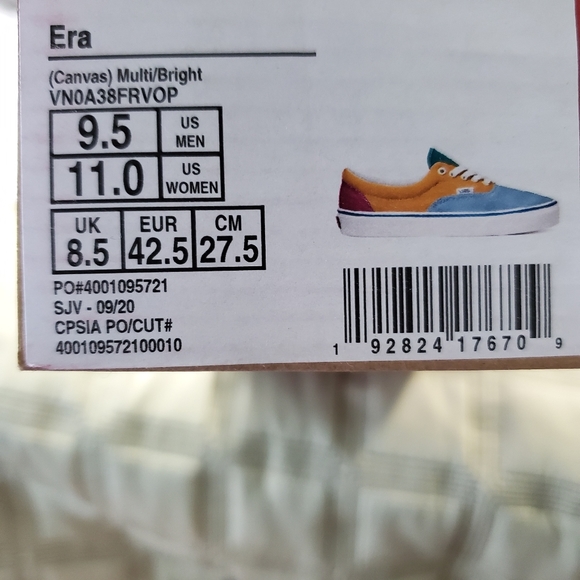 Vans Era Canvas multicolor - Picture 2 of 11